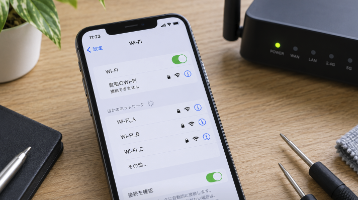 Wi-Fiだけ接続できない…スマホ修理前に確認したいポイント